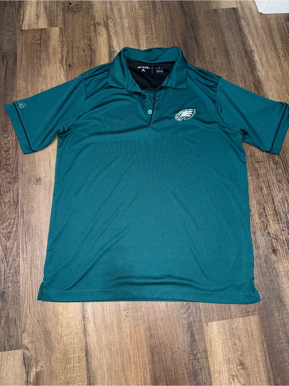 Men's Antigua Philadelphia Eagles Teal Performance Polo Shirt